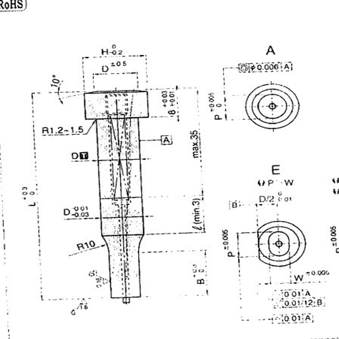 ejector punches for heavy load